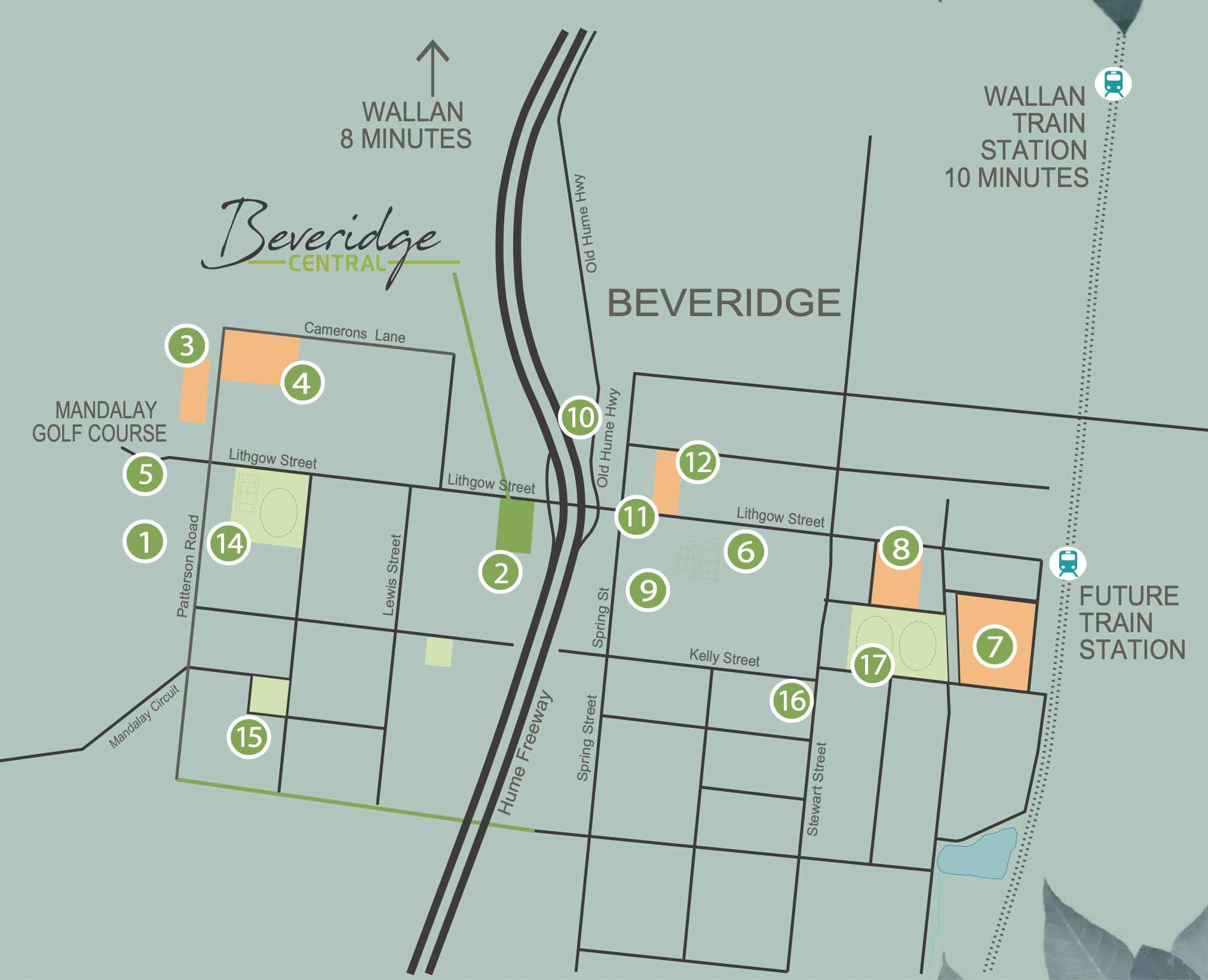 Beveridge Central Estate - Beveridge Location map_0